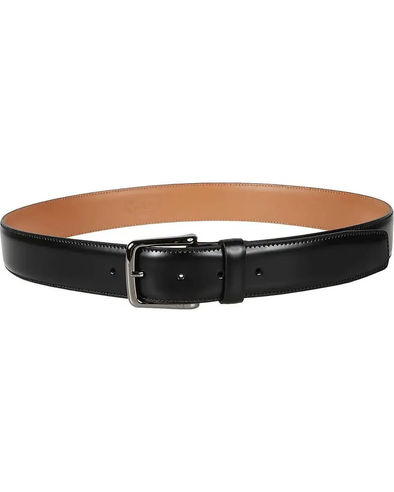 TOD'S Gürtel New Basic Belt Black schwarz Schwarz