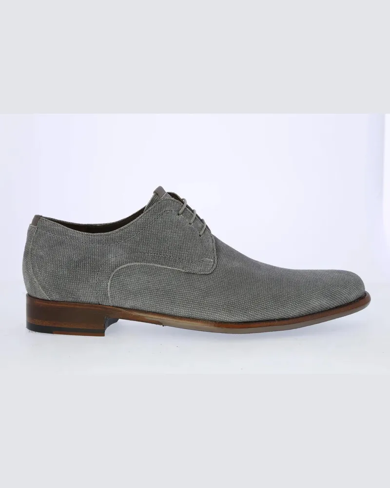 Van Bommel Loafers & Ballerinas Floris Dressed Grey Suede Grau