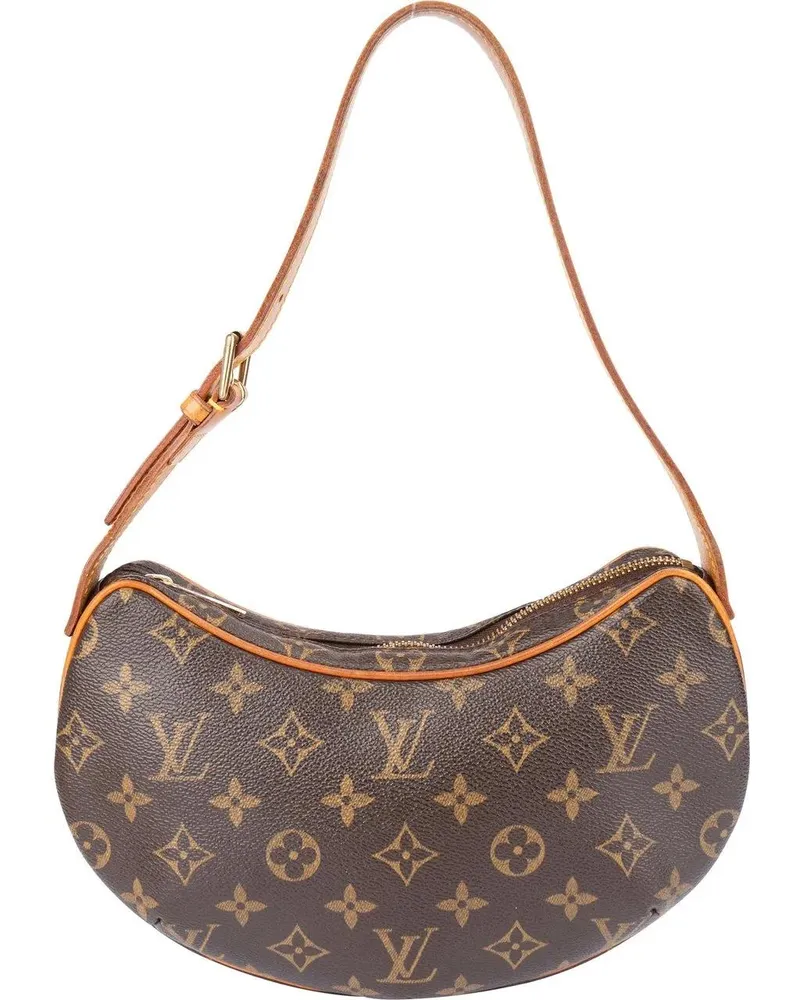 Louis Vuitton Crossbody Bags  Canvas Monogram Croissant PM Handbag braun Braun