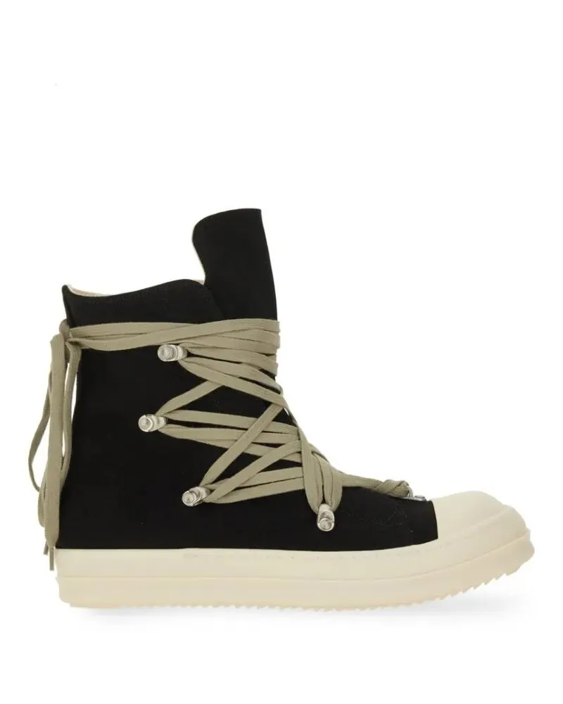 DRKSHDW by Rick Owens Low-Top Sneaker "Concordians Megalace Sneaks" Sneaker schwarz Schwarz