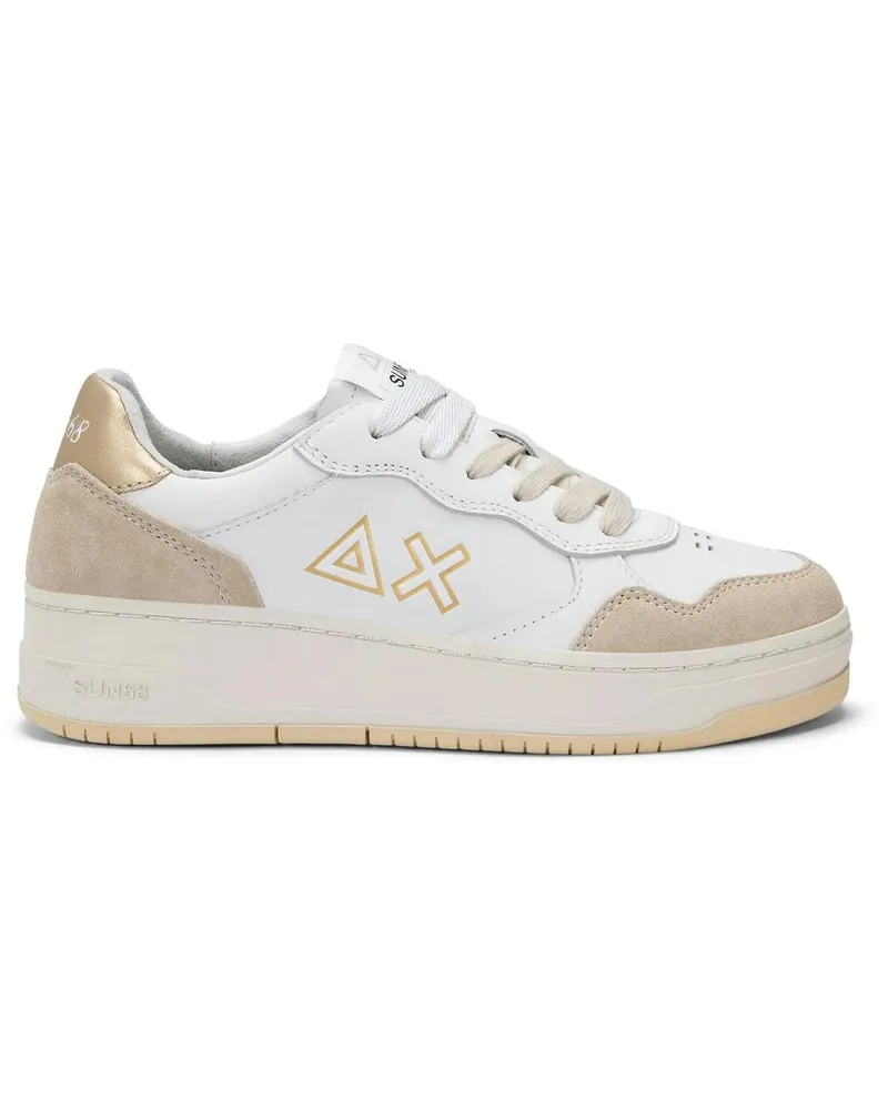 Sun68 Low-Top Sneaker Sneakers Golden goldfarben Gold