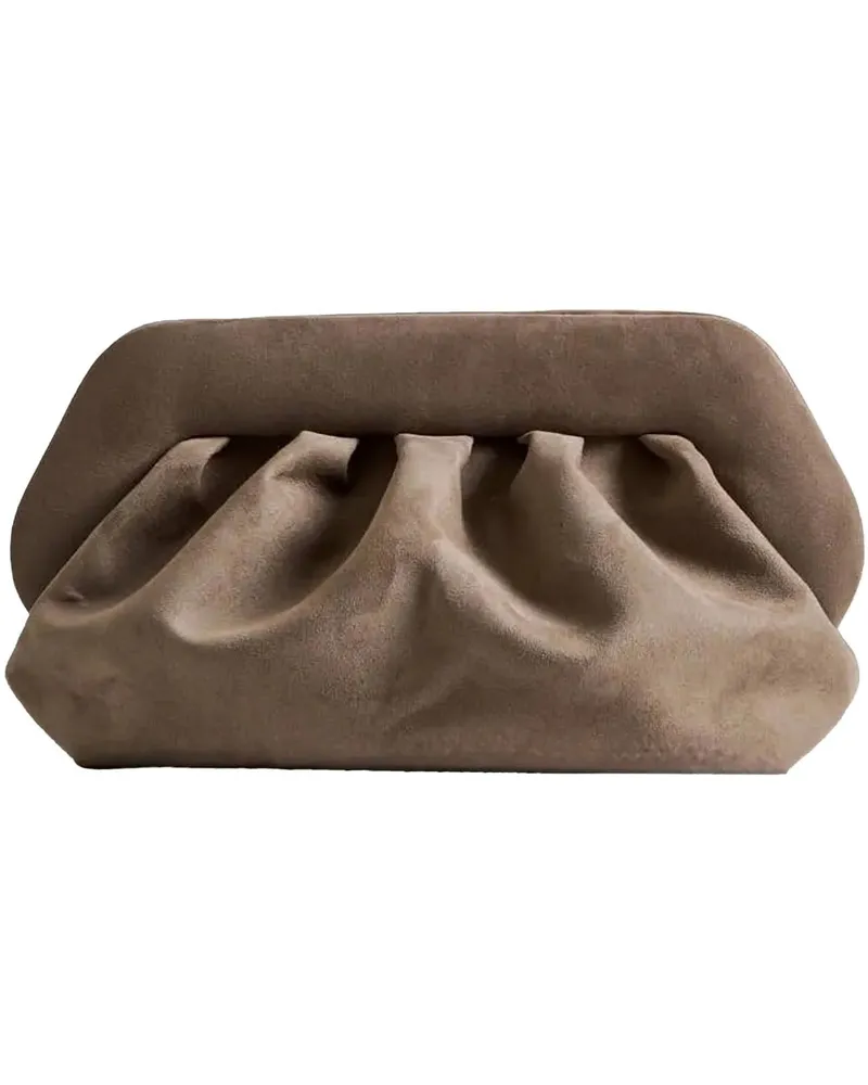 THEMOIRÈ Clutches Bios Clutch Eco Suede braun Braun