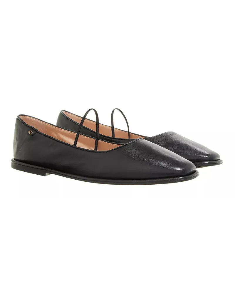 Coach Loafer Emilia Leather Mary Jane schwarz Schwarz
