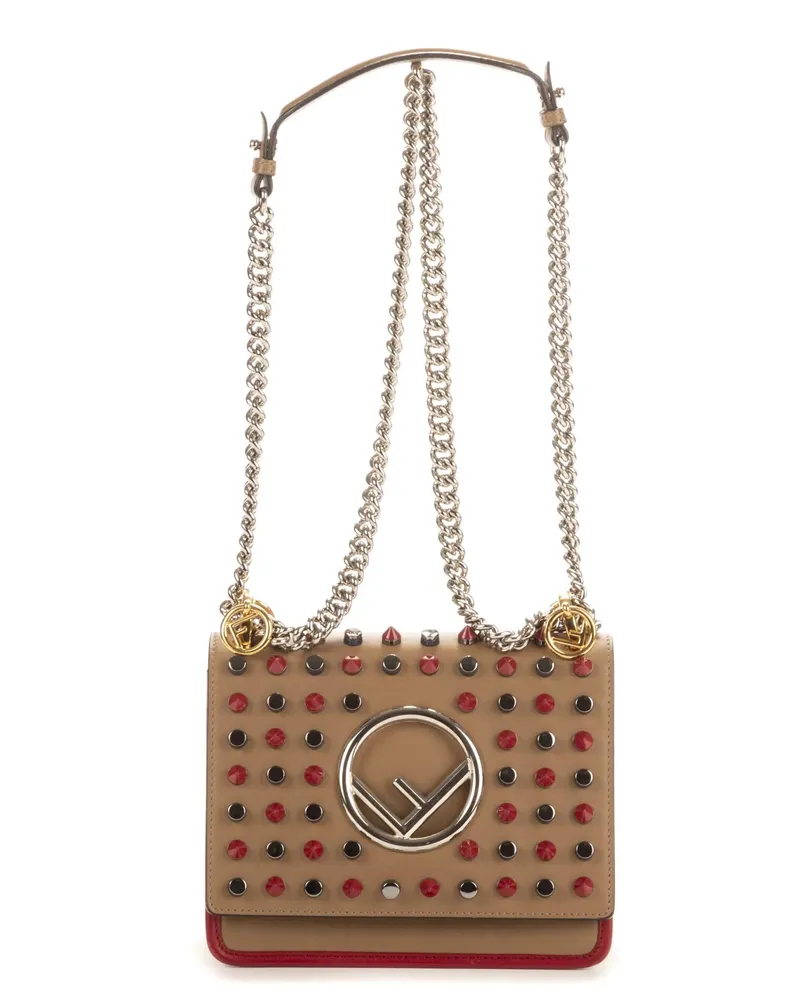 Fendi Crossbody Bags Kan I beige Beige