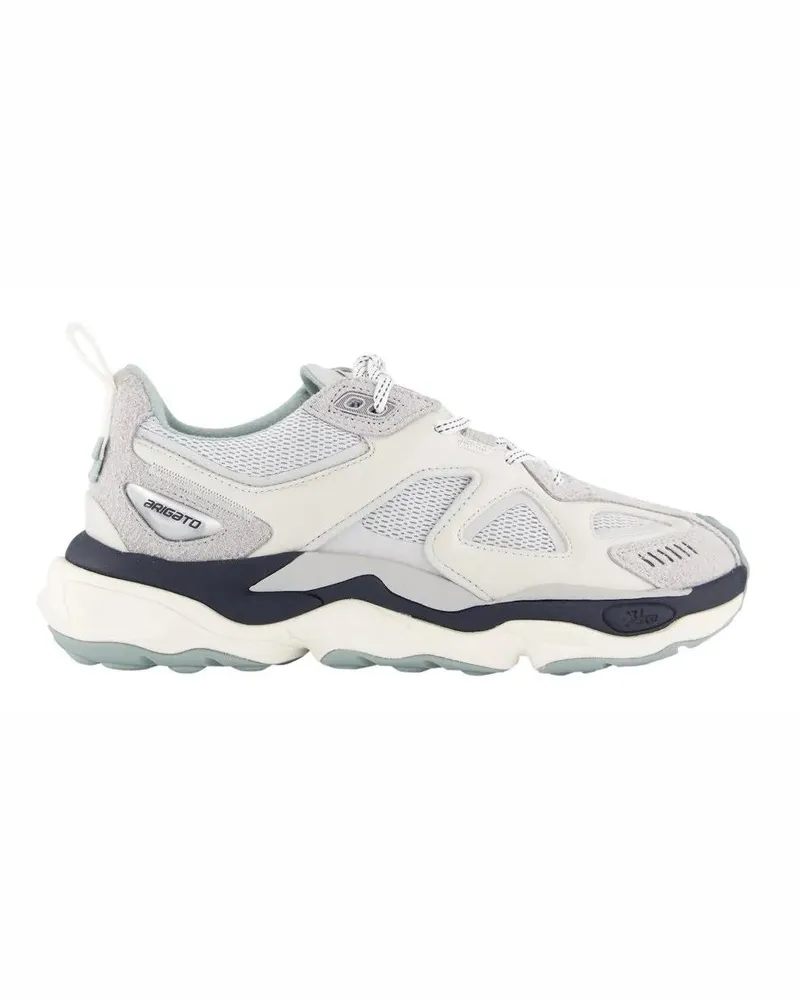 Axel Arigato Low-Top Sneaker Heren Satellite Runner Wit/Grijs weiß Weiß