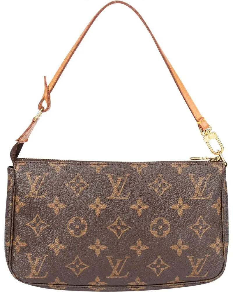 Louis Vuitton Crossbody Bags  Canvas Monogram Pochette Accessoire bunt Bunt