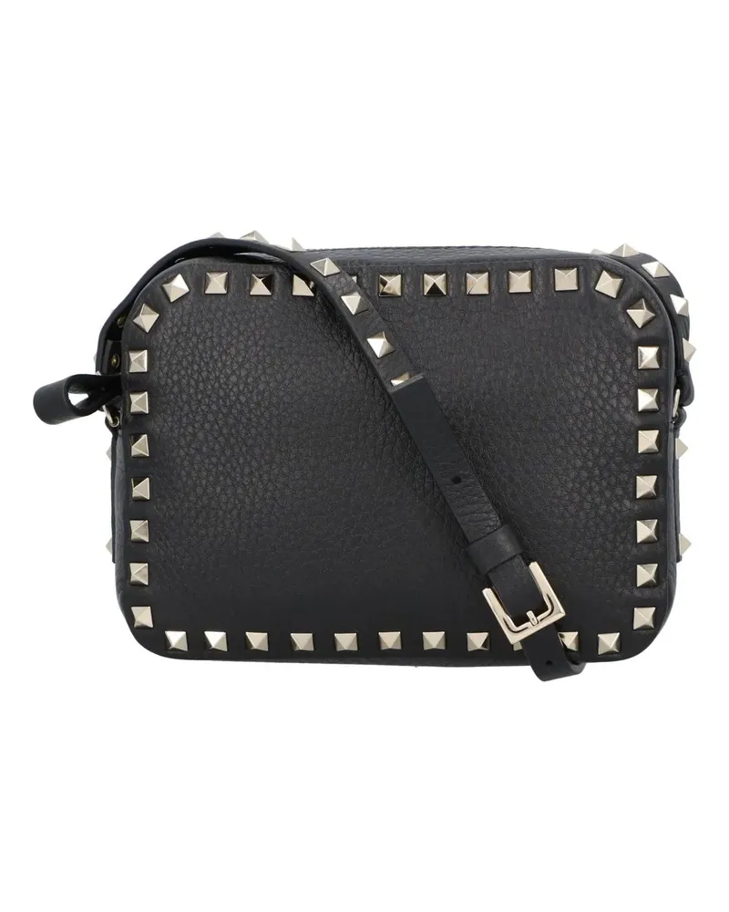 Valentino Garavani Hobo Bags Rockstud Crossbody Bag schwarz Schwarz