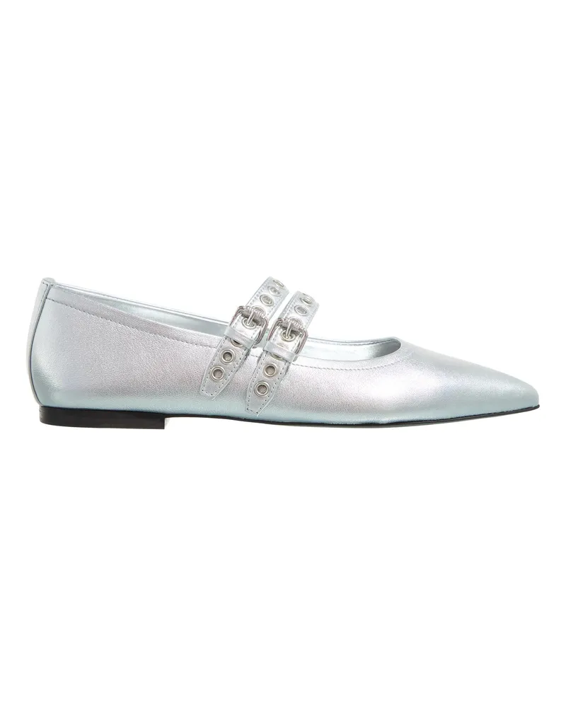 Kennel & Schmenger Ballerinas Greta silberfarben 