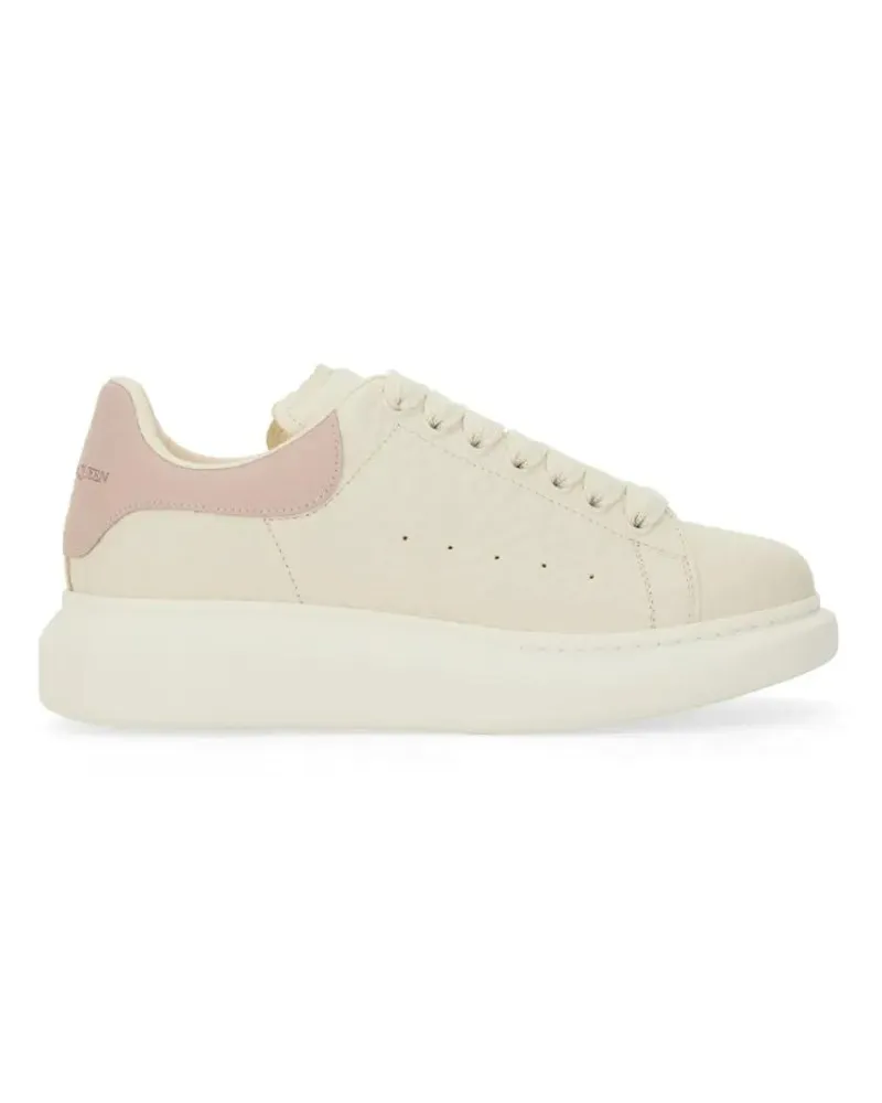 Alexander McQueen Low-Top Sneaker Oversized Sneaker weiß Weiß