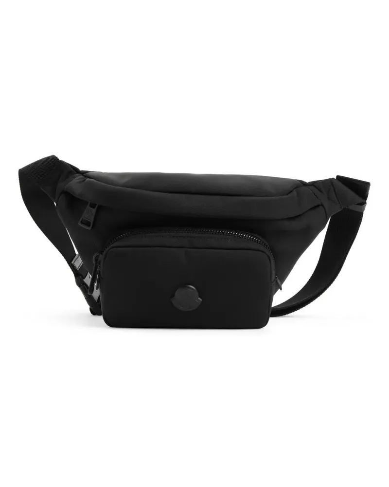 Moncler Bauchtaschen Streamlined Black Belt Bag schwarz Schwarz