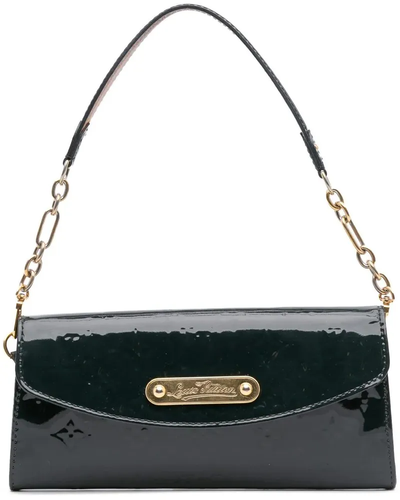 Louis Vuitton Hobo Bags Monogram Vernis Sunset Boulevard blau Blau