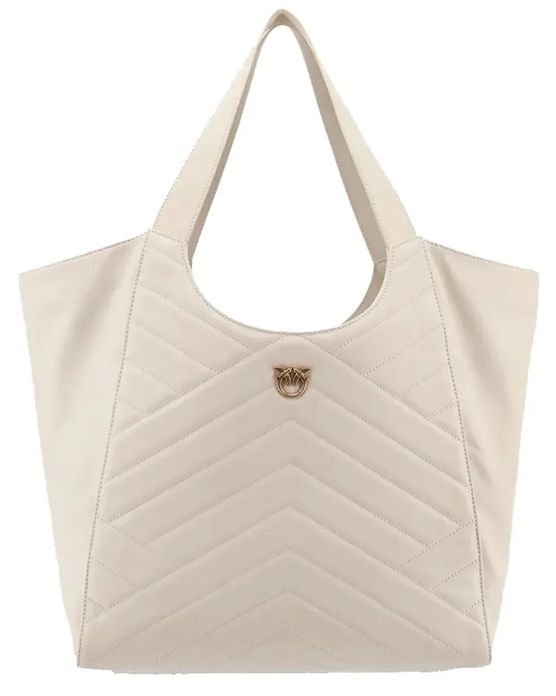 Pinko Crossbody Bags Bags Bianco Setaantique Gold goldfarben 