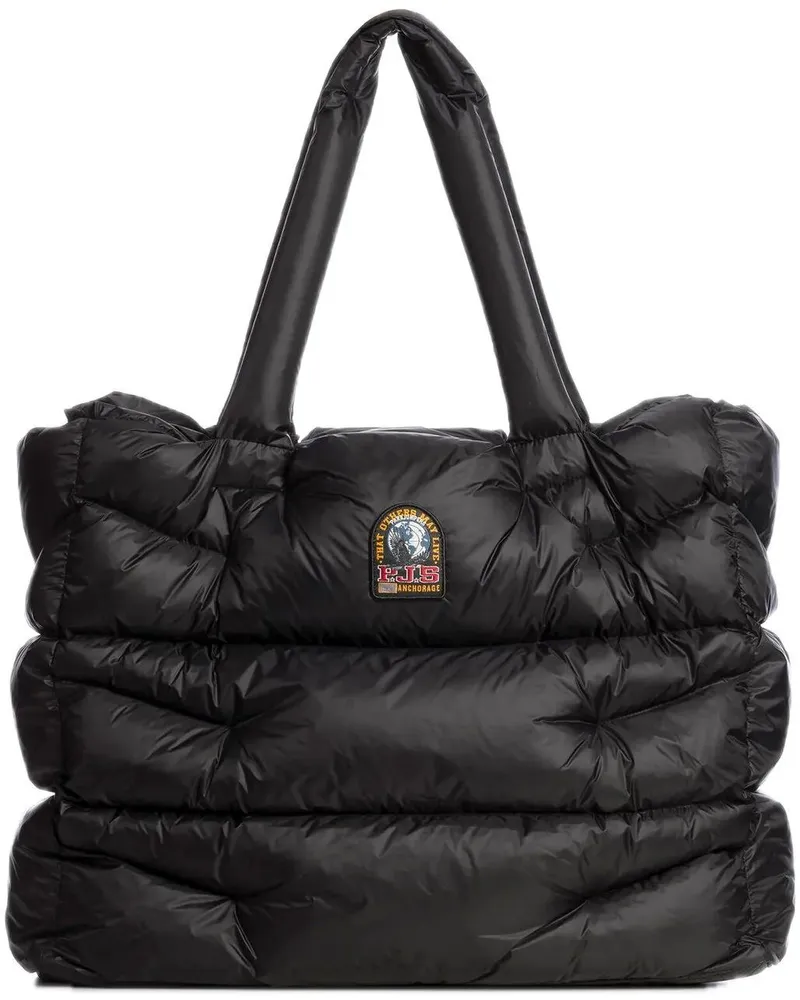 Parajumpers Shopper tas nylon schwarz Schwarz