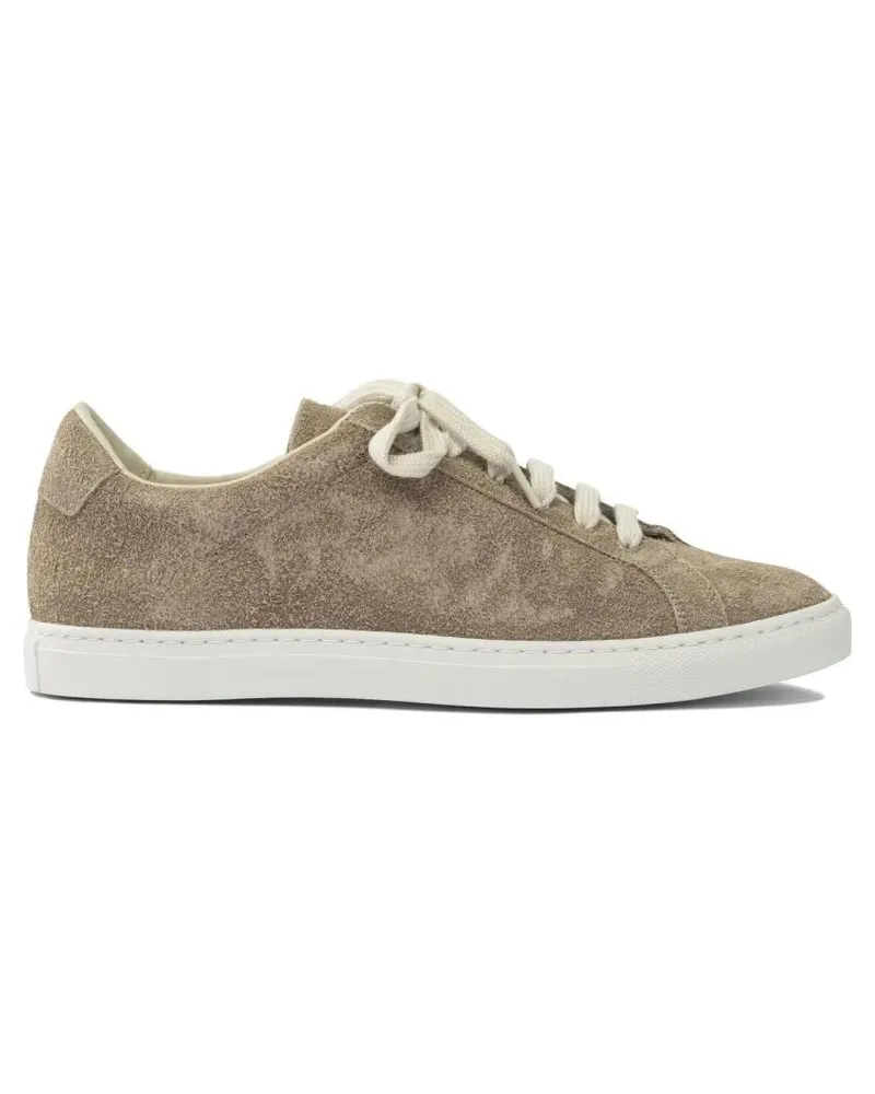 Common Projects Low-Top Sneaker Low-Top Textured Suede Sneakers beige Beige