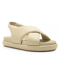 Gia Borghini Sandalen & Sandaletten GIABORGHINI Sandfarbene Plateausandale Beige