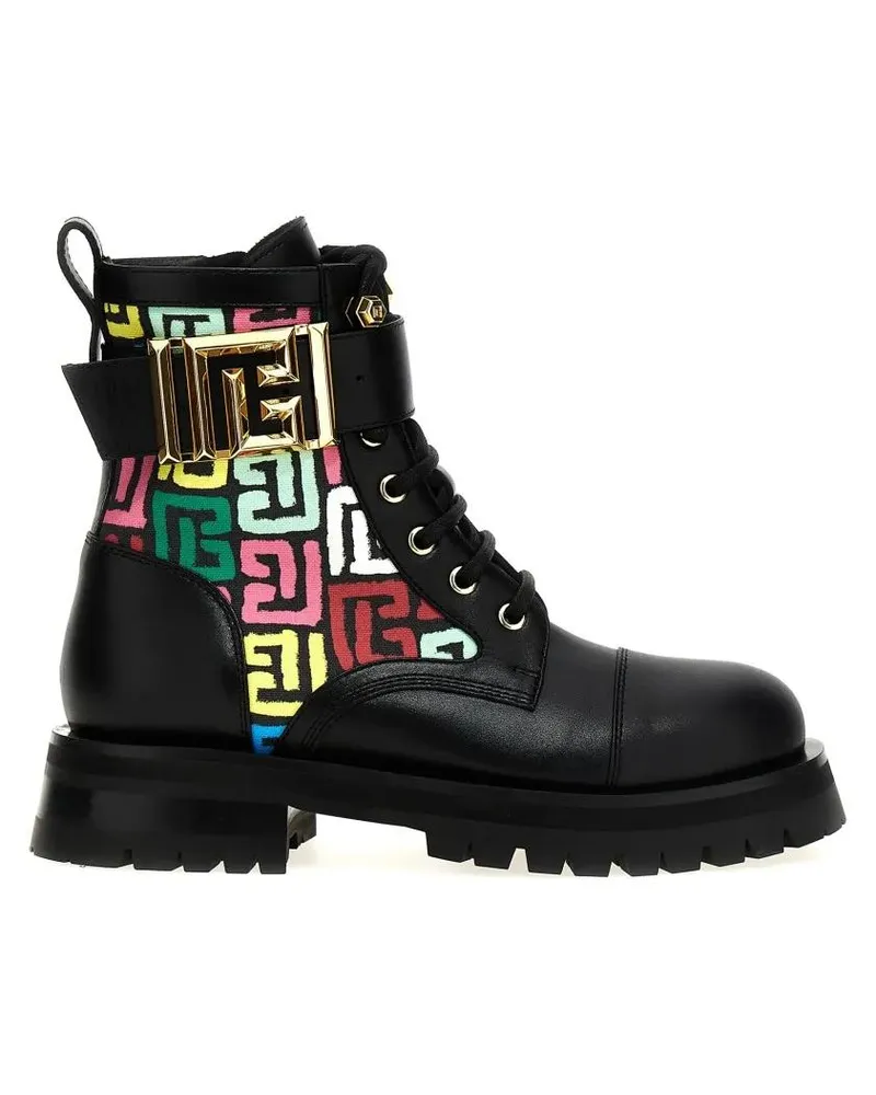 Balmain Stiefel 'Charlie' Ankle Boots schwarz Schwarz