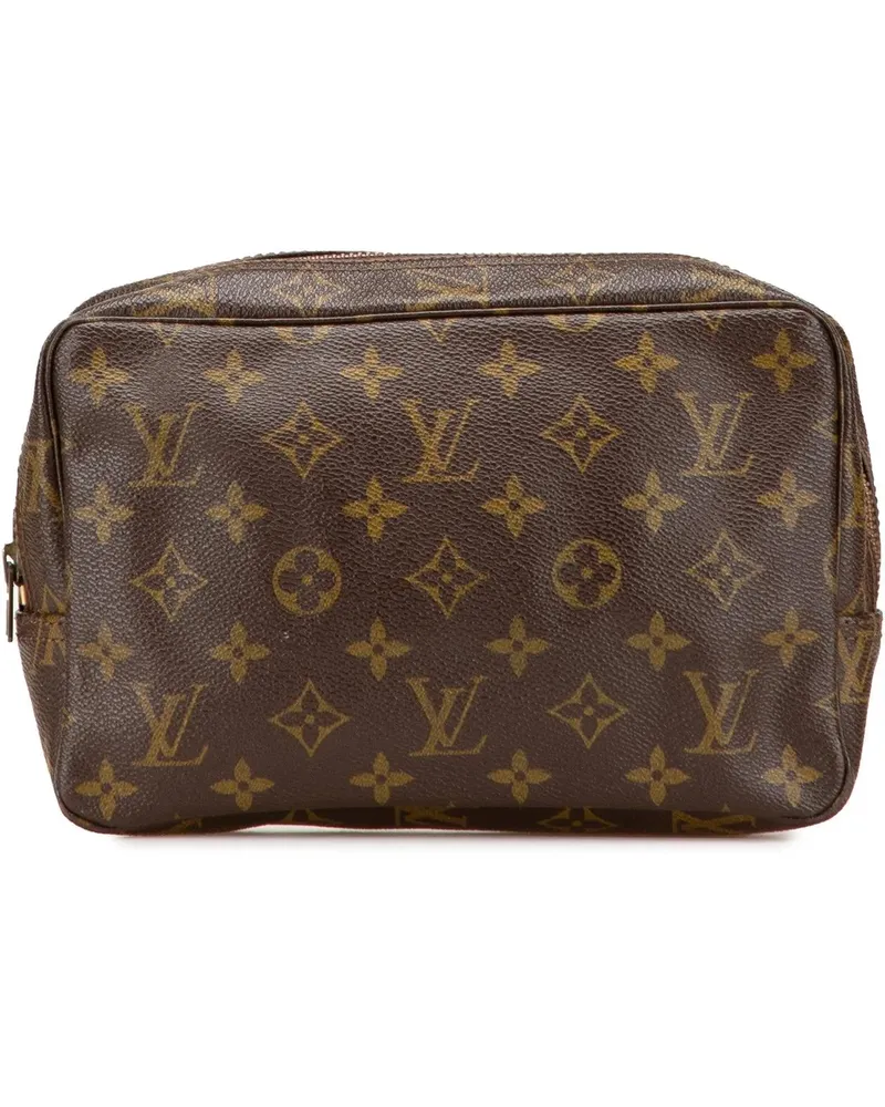 Louis Vuitton Clutches Monogram Trousse Toilette 23 braun Braun
