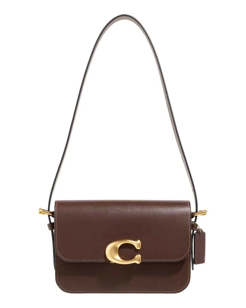 Coach Hobo Bags Refined Calf Leather Sage Shoulder Bag braun Braun