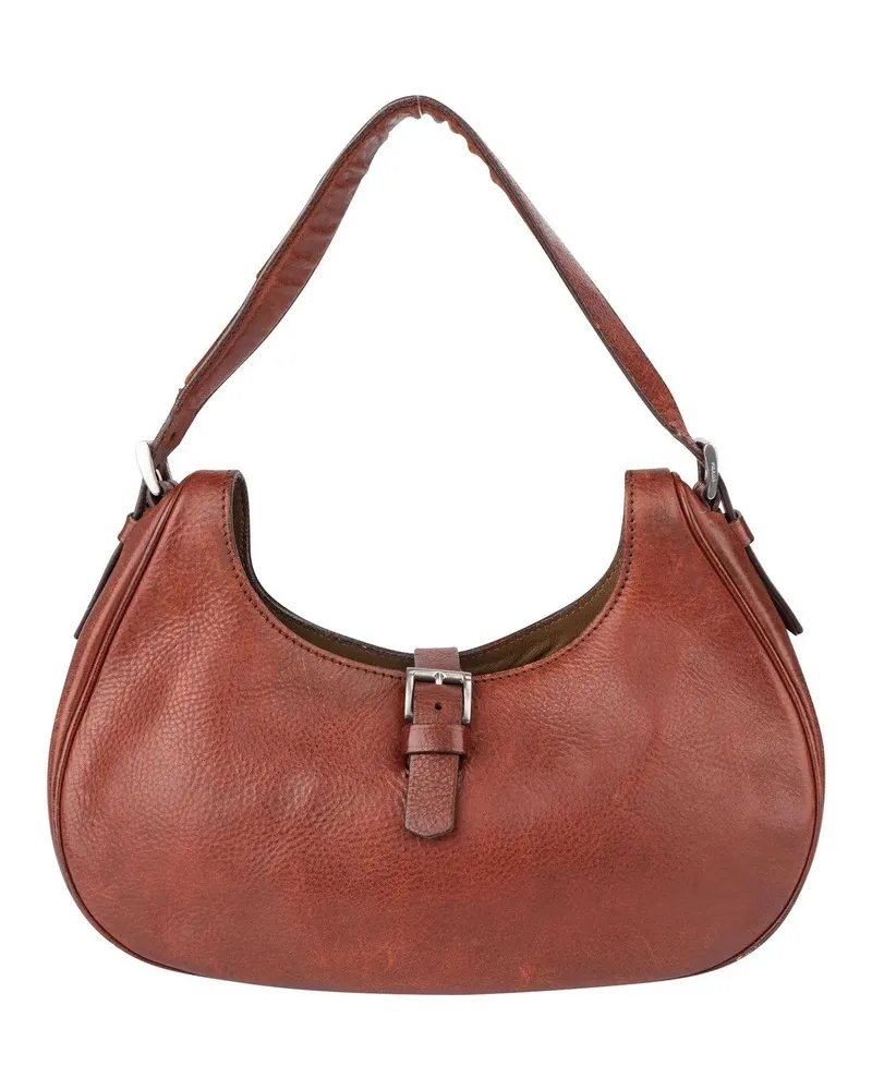 Prada Crossbody Bags  Leather Cleo Shoulder Bag rot Rot