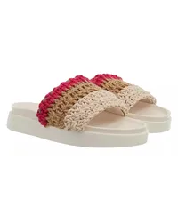 INUIKII Slipper & Pantoletten Loose Knitted Beige