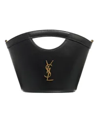 Saint Laurent Crossbody Bags Celia Mini Tote Bag Schwarz