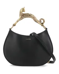 Lanvin Shopper Hobo Cat Bag Schwarz