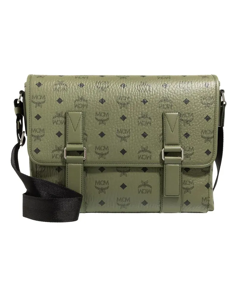 MCM Laptoptaschen Aren Messenger Medium grün Grün