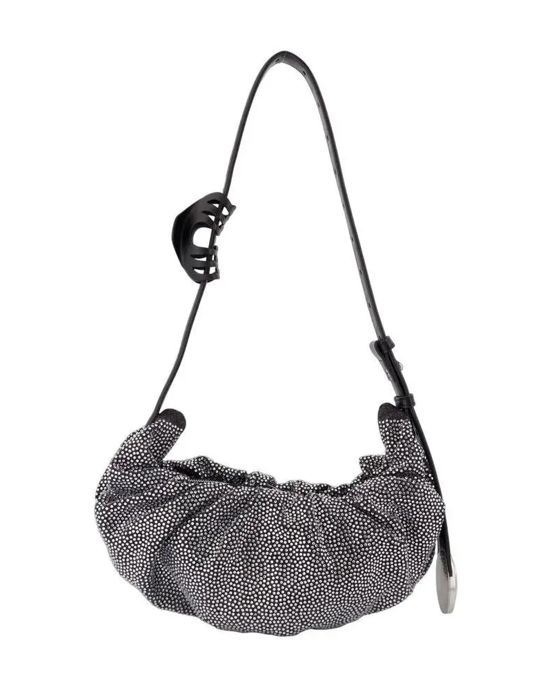 Diesel Crossbody Bags Shoulder Bags Black grau Grau