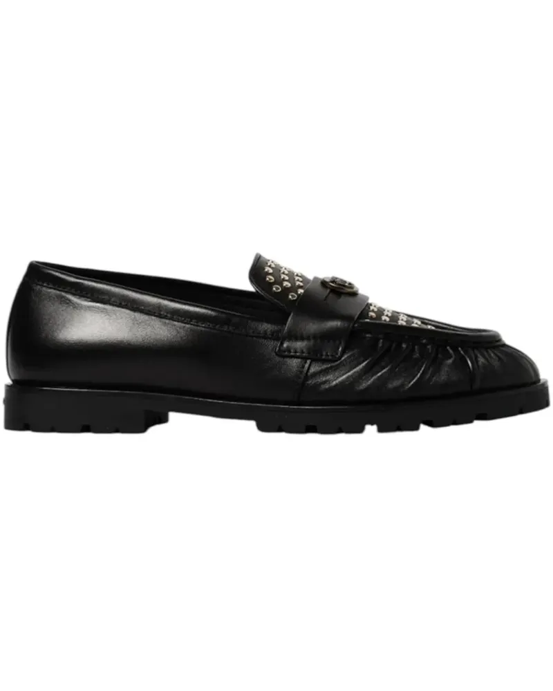 Pinko Loafer Flat Shoes Black schwarz Schwarz