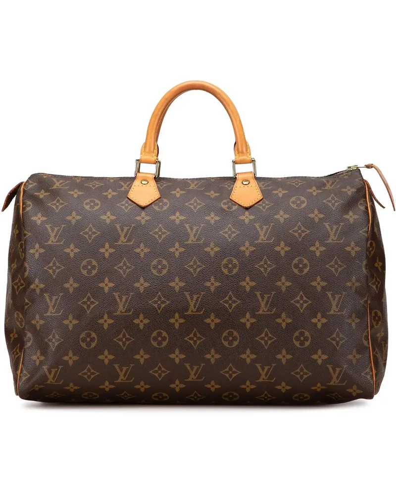 Louis Vuitton Crossbody Bags Monogram Speedy 40 braun Braun