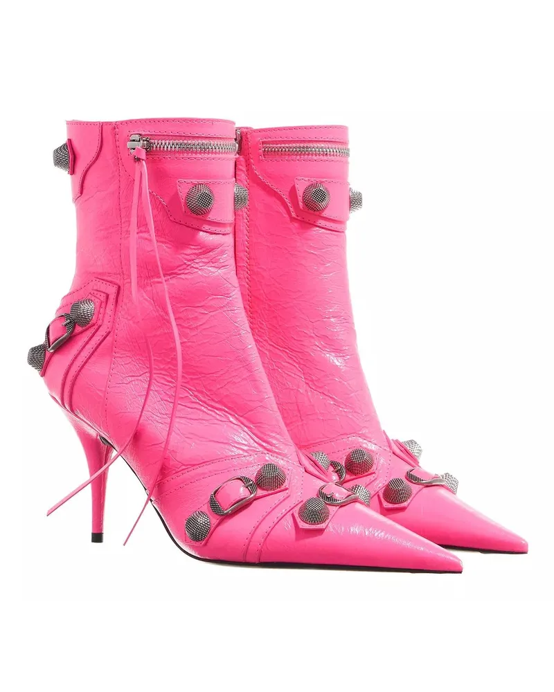 Balenciaga Boots & Stiefeletten Cagole 90mm Bootie Rosa