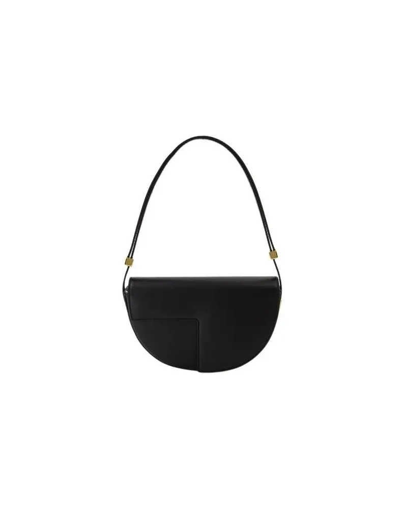 Patou Crossbody Bags Le Petit  Bag - Leather - Black Schwarz