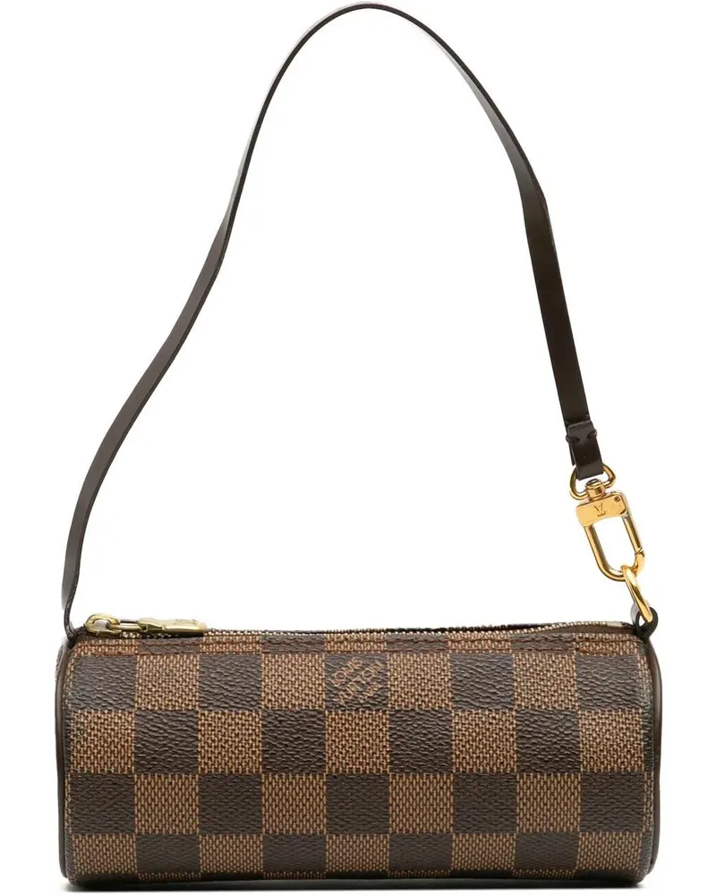 Louis Vuitton Crossbody Bags Damier Ebene Papillon Pochette braun Braun