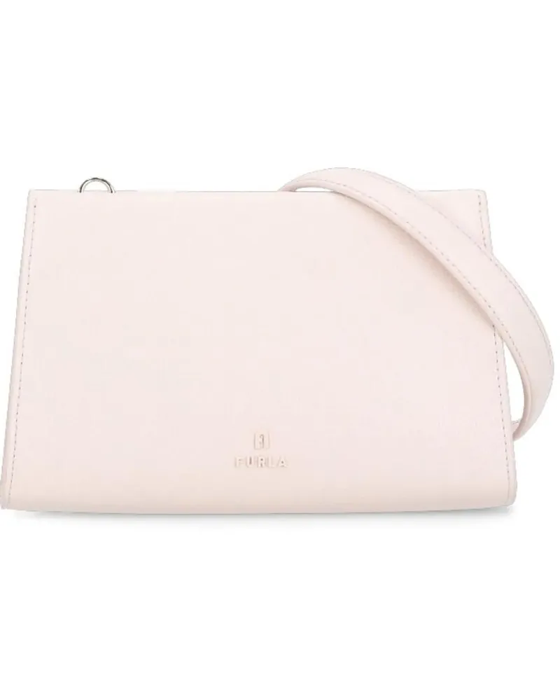 Furla Crossbody Bags Structured Trapezoidal Handbag rosa Gold