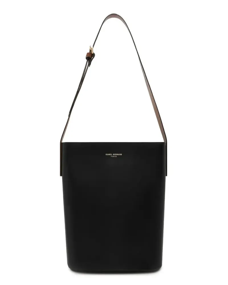 Isabel Bernard Crossbody Bags  Honoré Lora schwarze leder schulte Schwarz