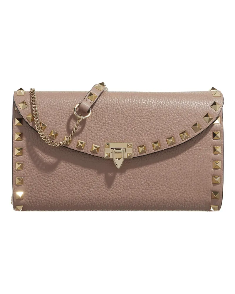 Valentino Garavani Portemonnaie Wallet With Chain rosa Gold