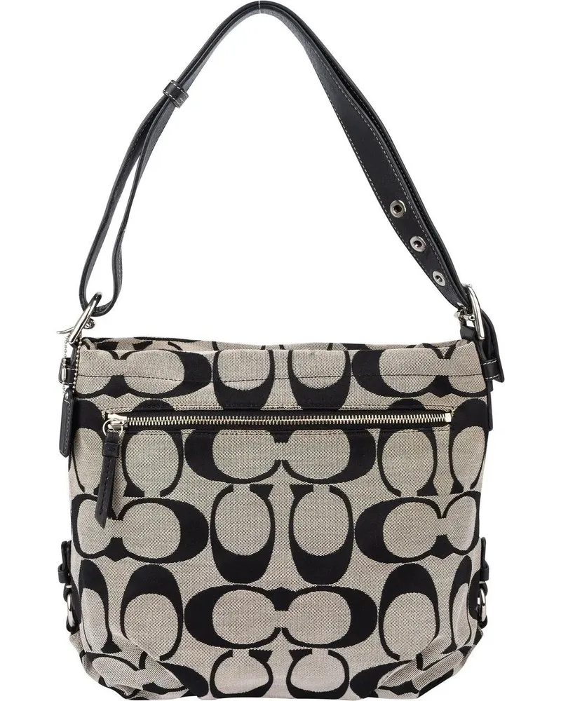 Coach Crossbody Bags  Big Monogram Shoulder Bag schwarz Schwarz