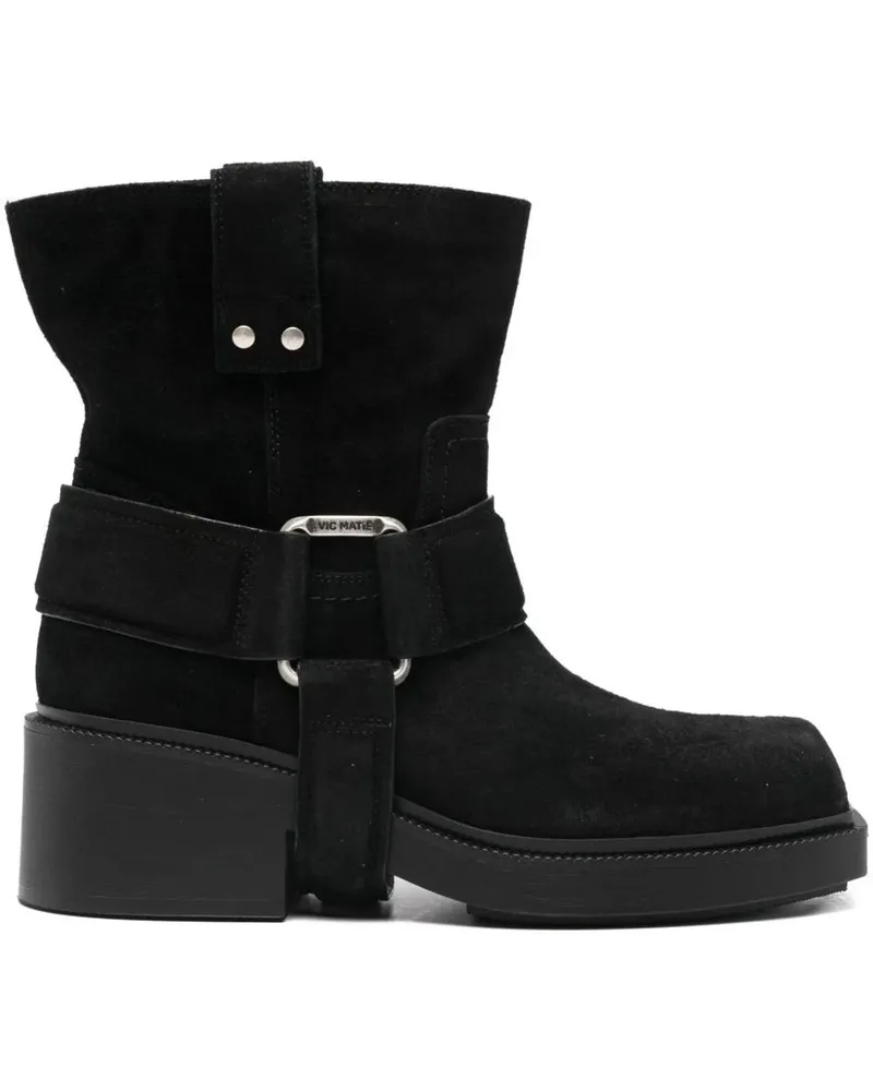 Vic Matié Stiefel Boots Black schwarz Schwarz