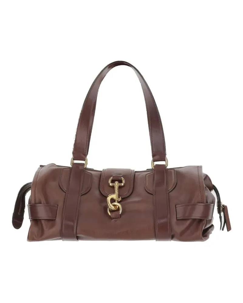 Chloé Hobo Bags Kerala 25 Leather Bag braun Braun
