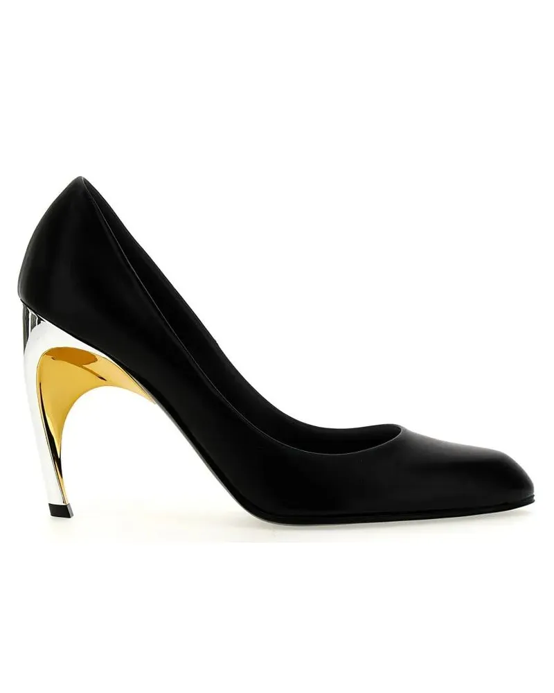 Alexander McQueen Hohe Schuhe 'Armadillo' Pumps schwarz Schwarz