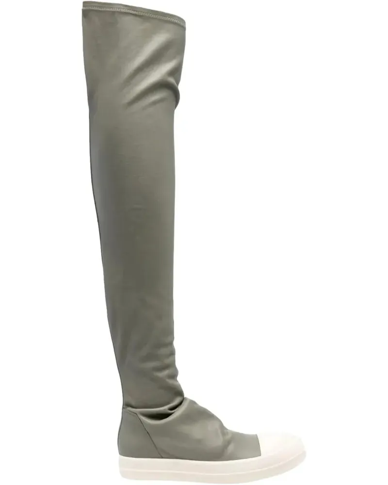 Rick Owens Stiefel High Stocking Sneaks Celadon/milk/milk grün Grün