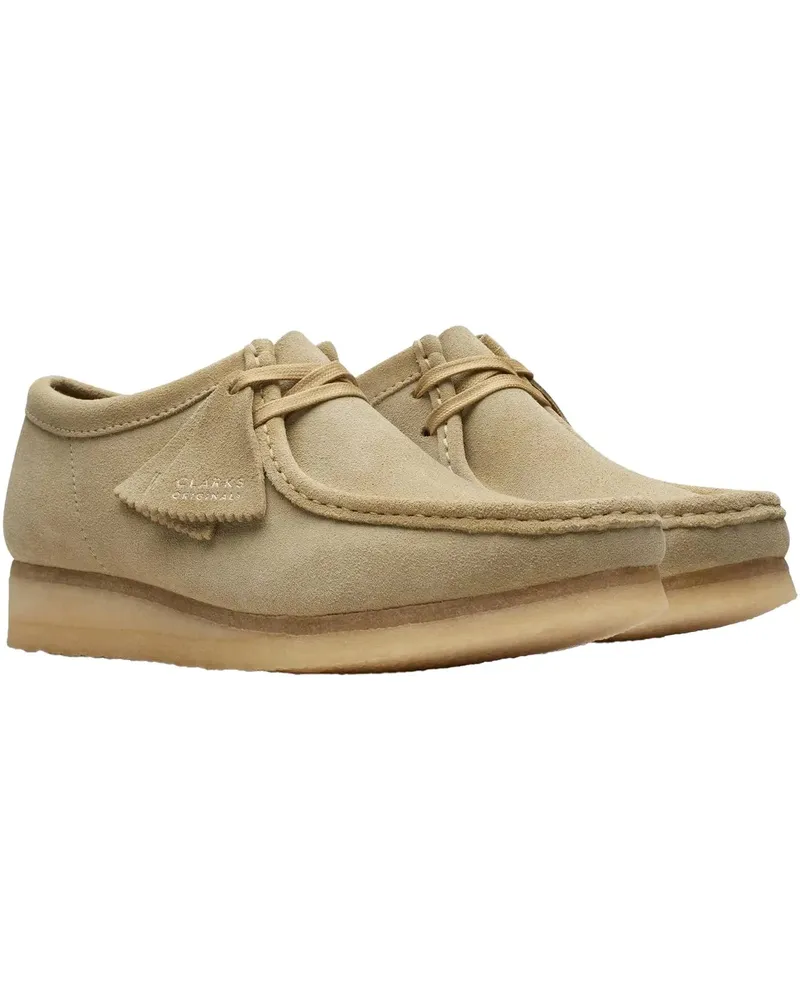 Clarks Low-Top Sneaker Sneakers Wallabee Maple Suede bunt Bunt