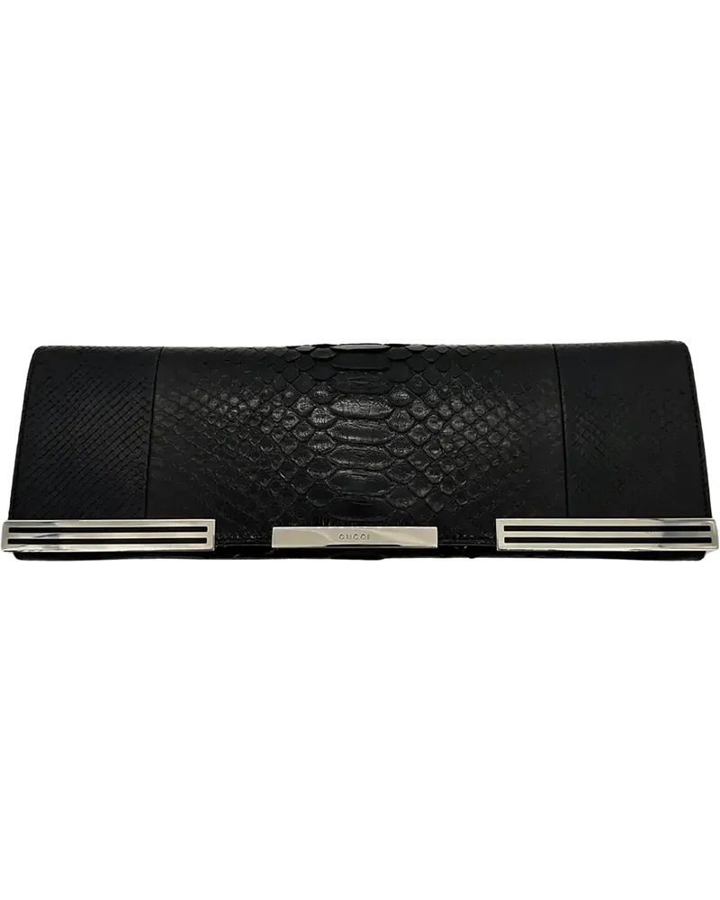 Gucci Clutches  Clutch black snakeskin / very good bunt Bunt