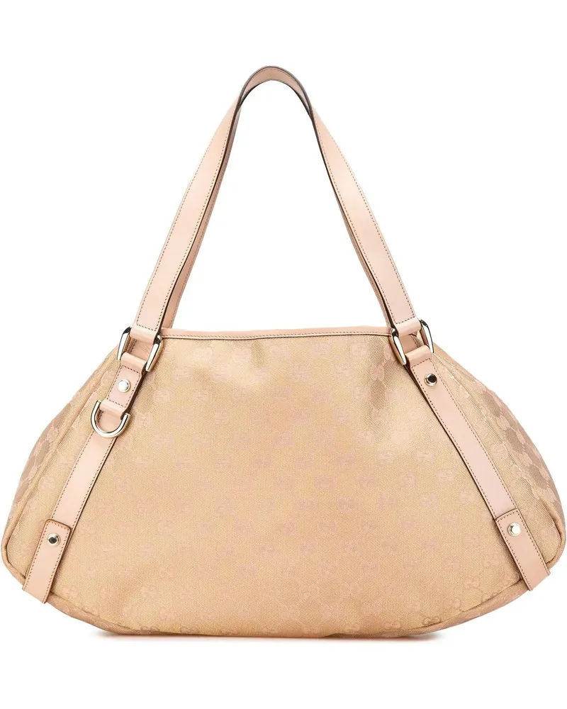 Gucci Shopper GG Canvas Abbey D Ring Tote braun Braun