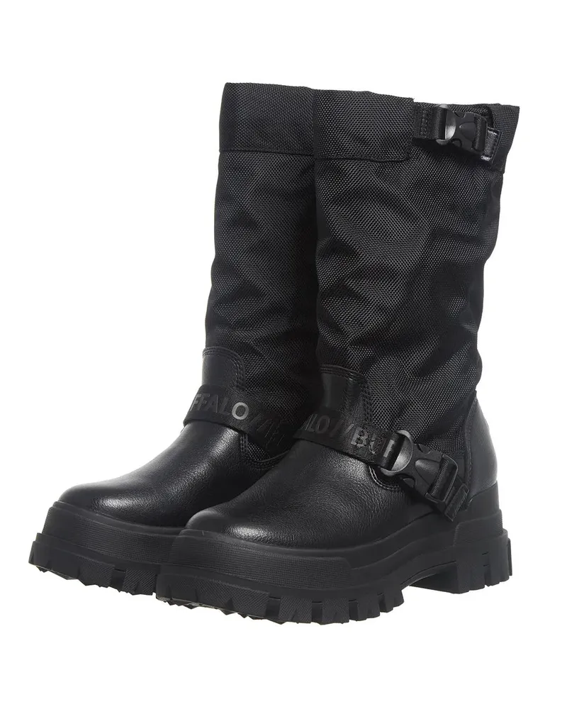 Buffalo Stiefel & Boots Aspha Com On schwarz Schwarz