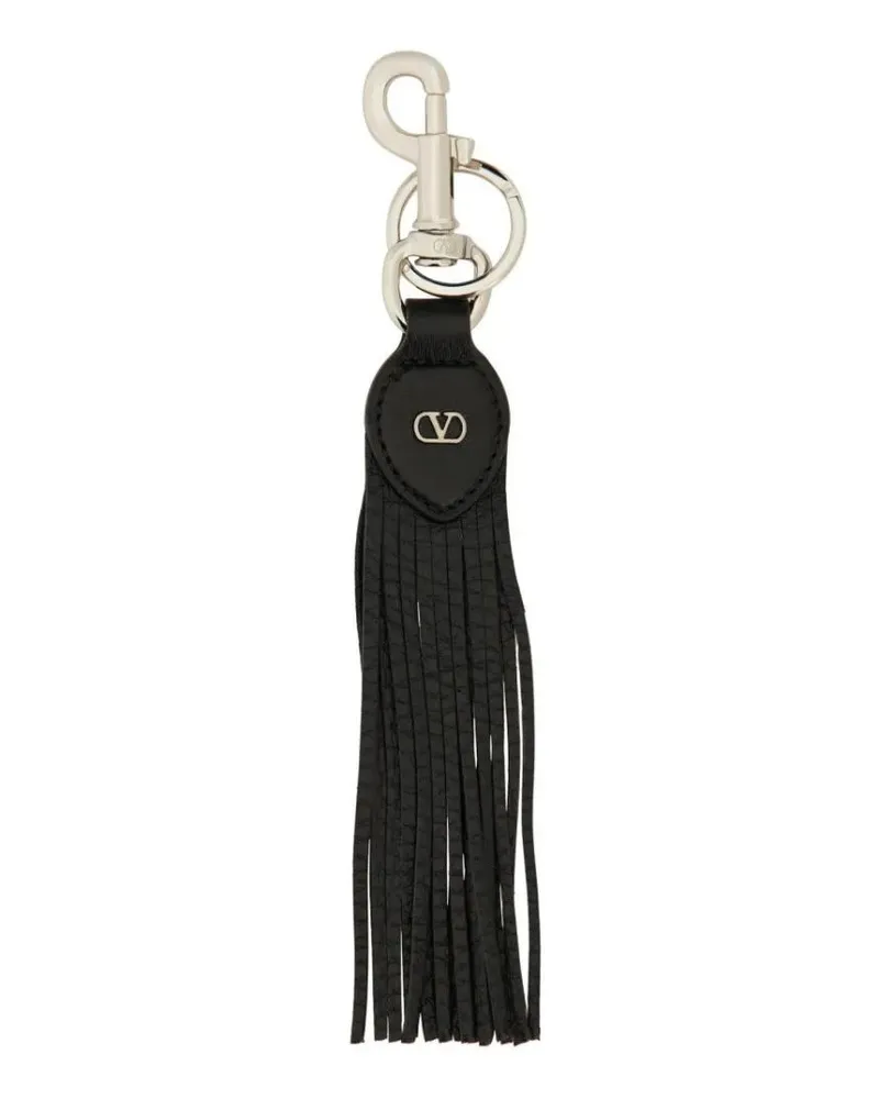 Valentino Garavani Schlüssel- & Taschenanhänger "Vlogo Signature" Keychain black Schwarz
