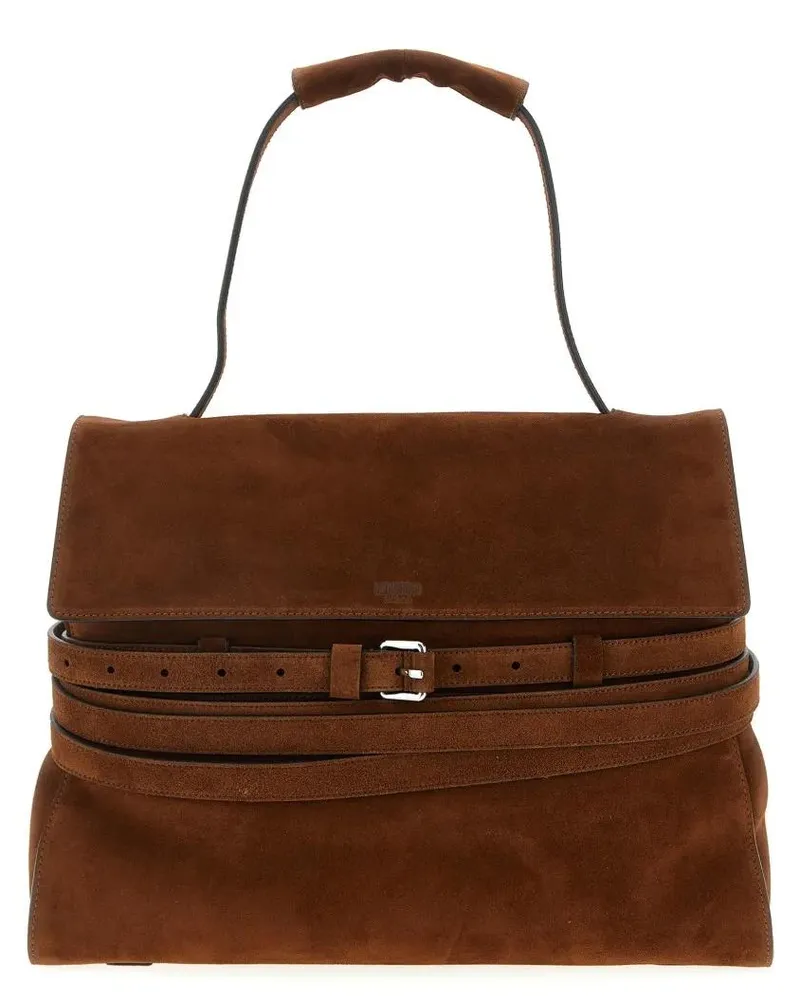 Moschino Hobo Bags 'Tie Me' Shoulder Bag braun Braun