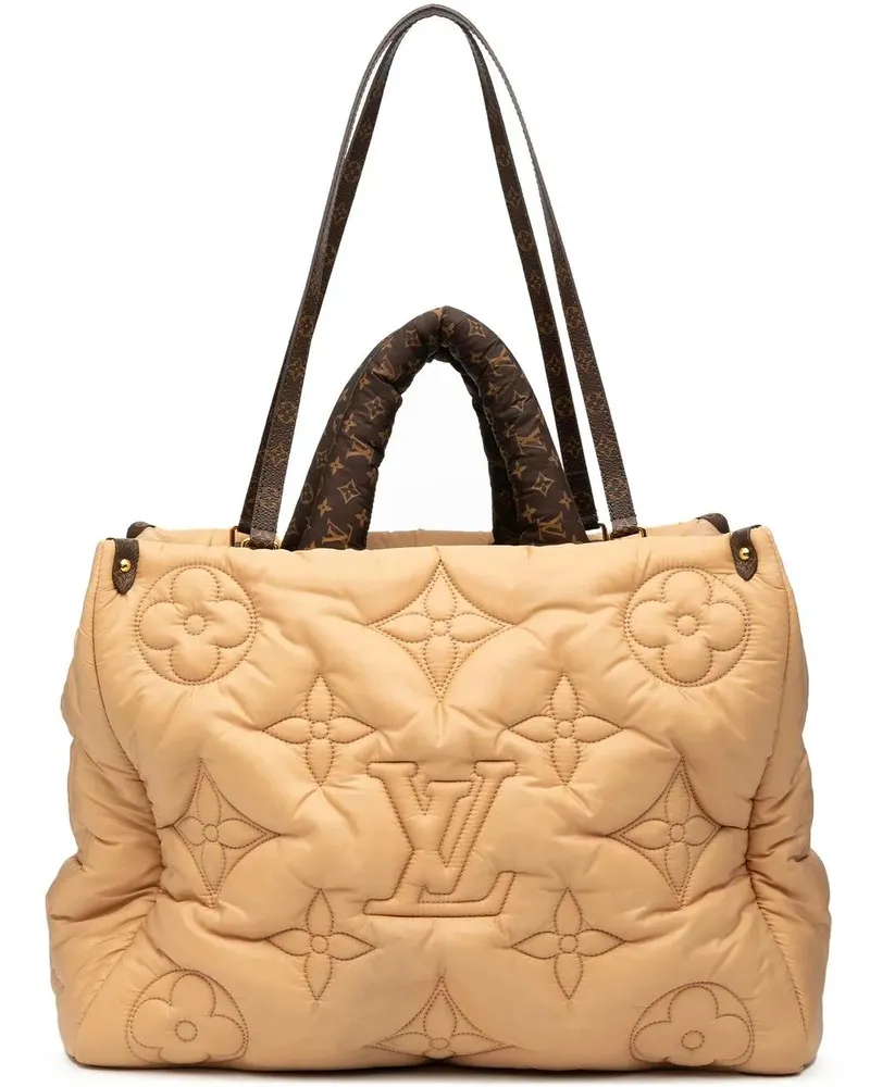 Louis Vuitton Hobo Bags Econyl Monogram Pillow OnTheGo GM braun Braun