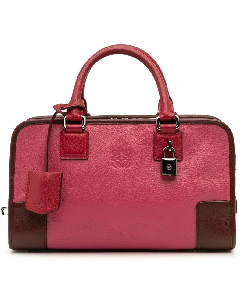 Loewe Crossbody Bags Tricolor Goatskin Amazona 28 rosa Gold