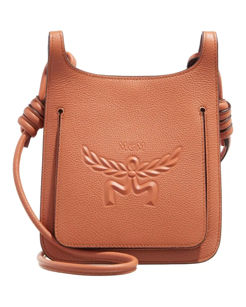 MCM Crossbody Bags Himmel Lthr Hobo Mni Co, One Size cognacbraun Cognacbraun